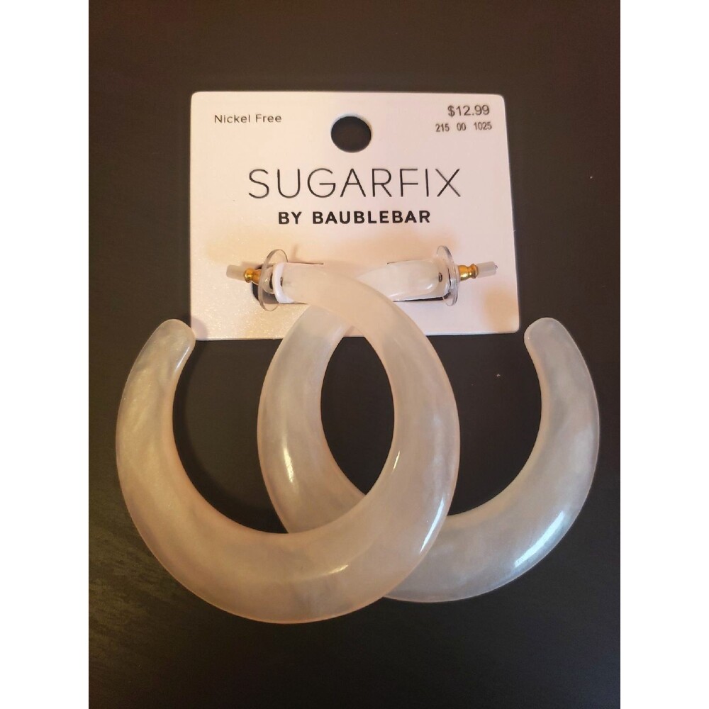 Sugarfix by baublebar hoop earrings - Picture 2 of 4